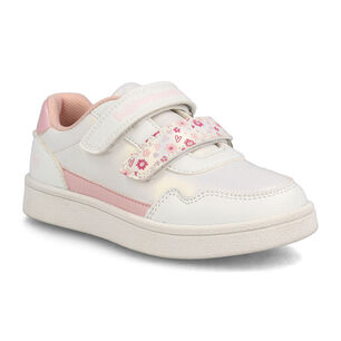 Zapatilla Ni&ntilde;a Bubblegummers Clavel Blanco - Rosa